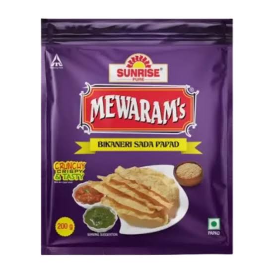 Sunrise Bikaneri Sada Papad 