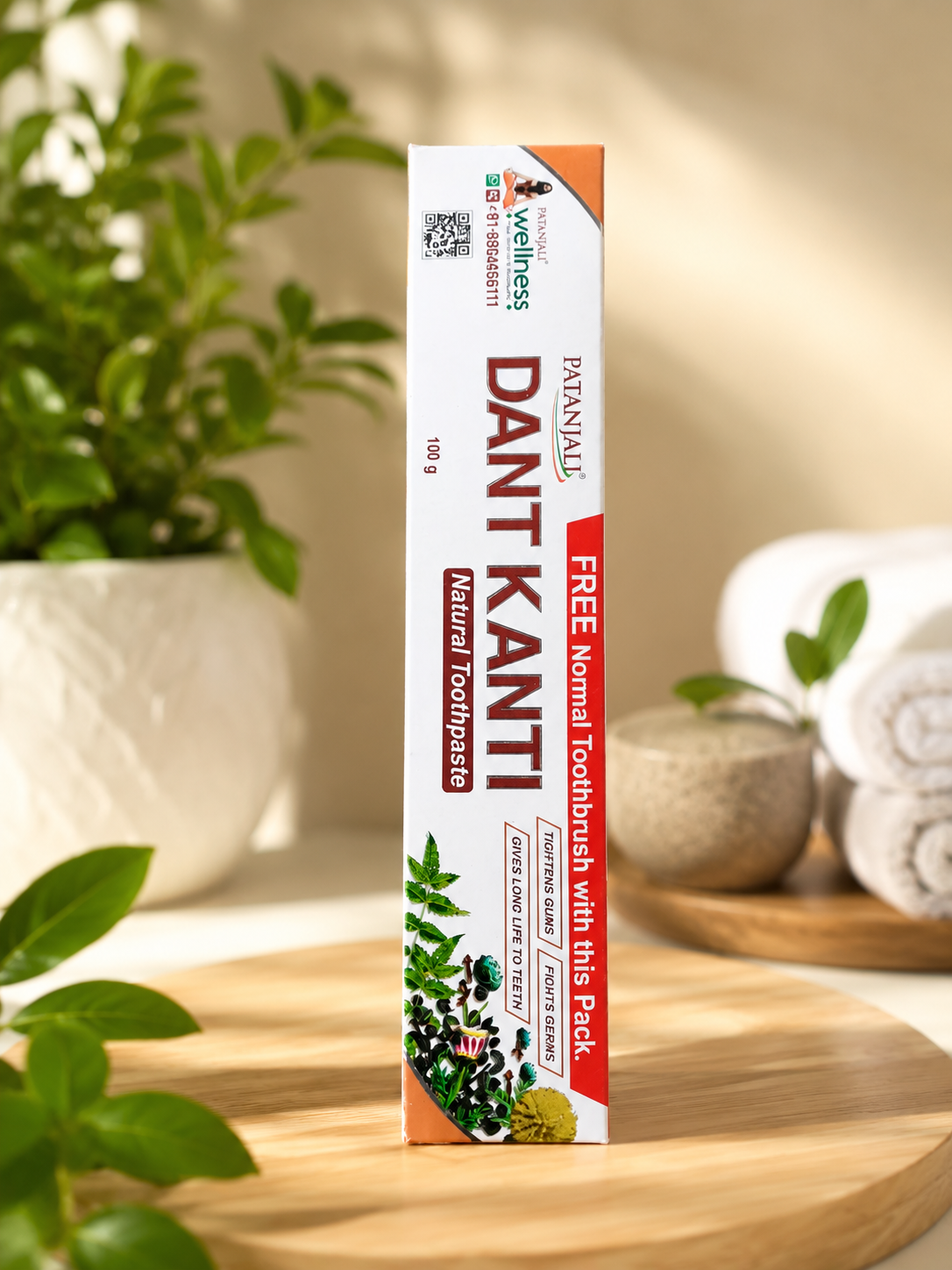 Dant Kanti Natural Toothpaste 100g
