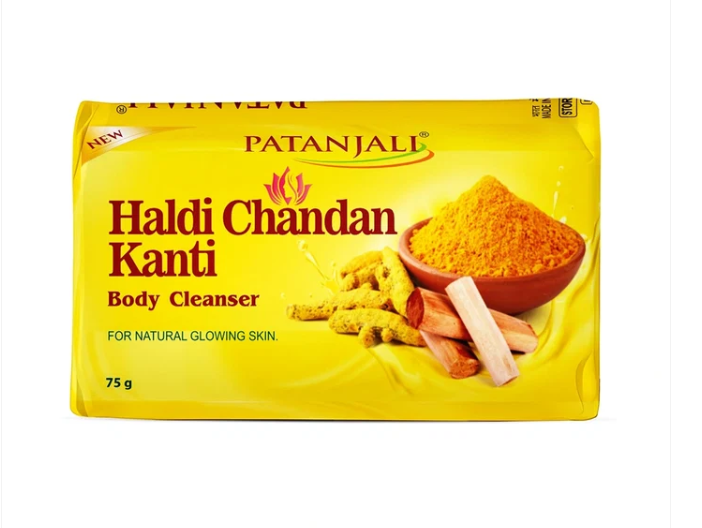 Patanjali Haldi Chandan Soap- 75g