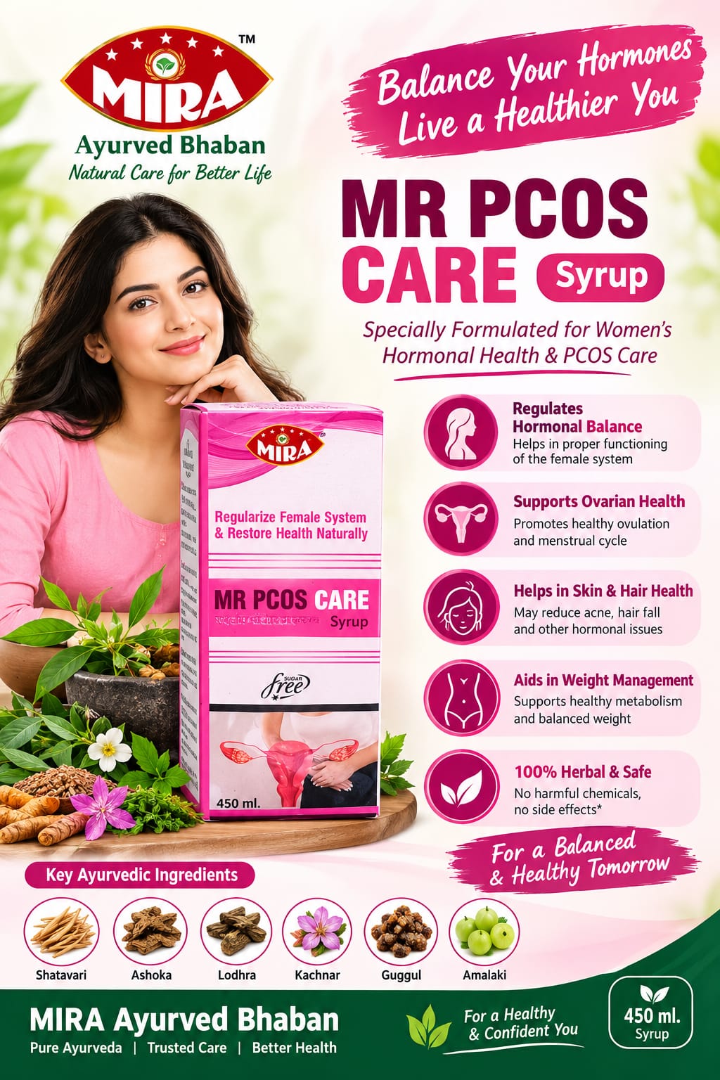 MR PCOS CARE 450ML